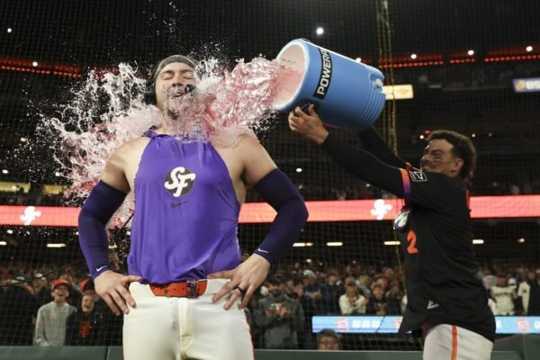 MLB roundup: Patrick Bailey’s walk-off 3-run, inside-the-park HR lifts Giants