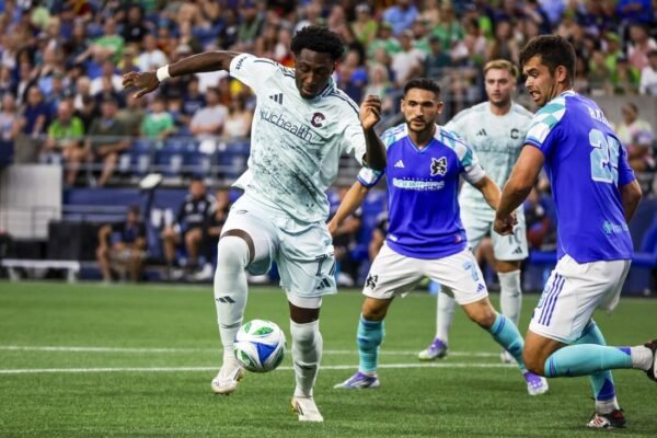 Rapids rally from 3-goal deficit to salvage draw with Sounders