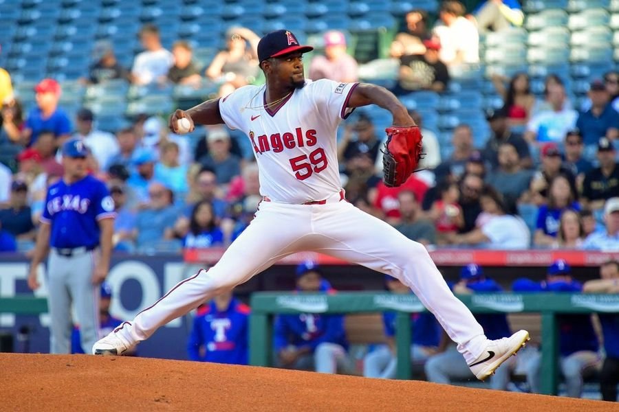 MLB: Texas Rangers at Los Angeles Angels