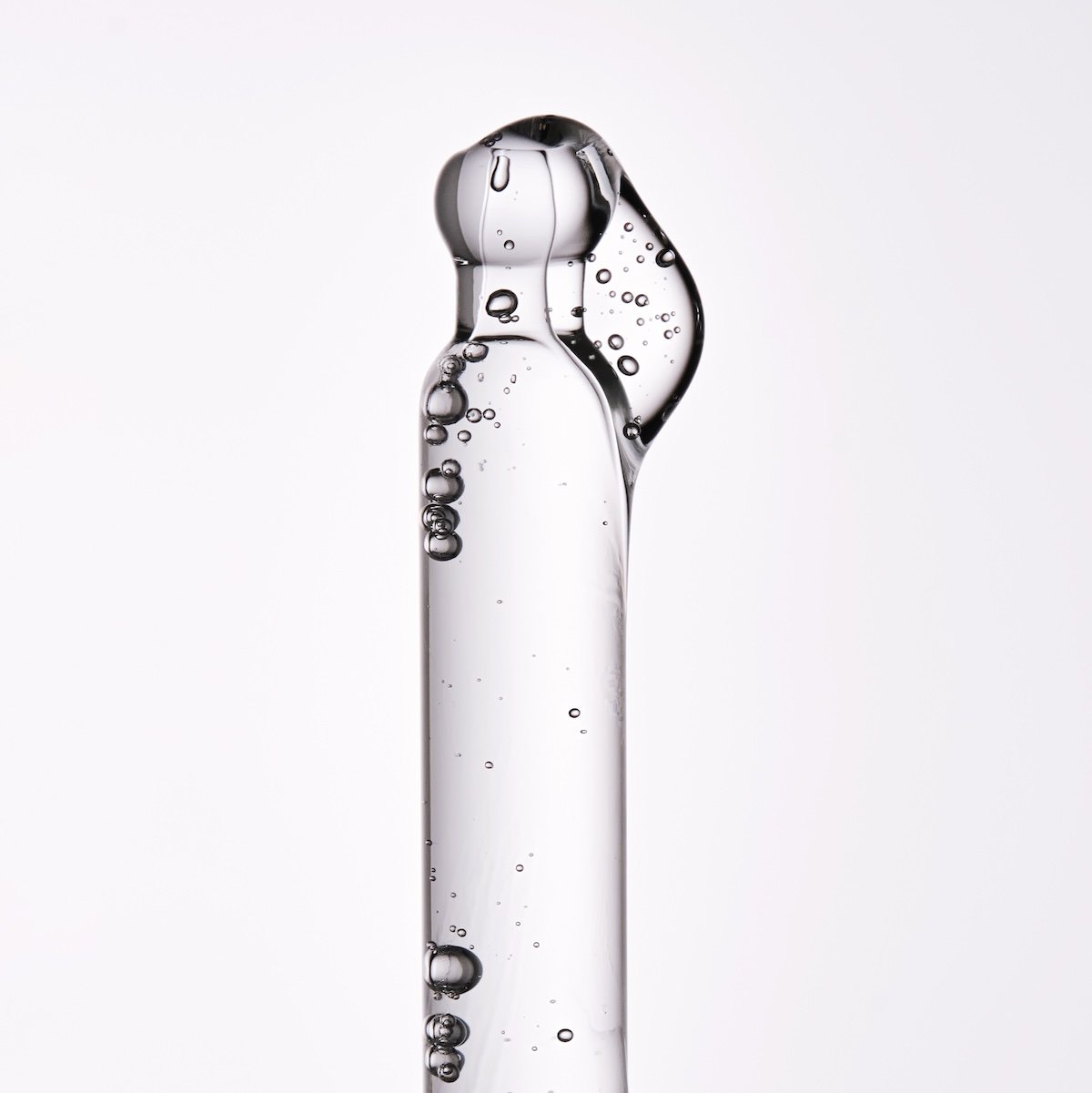 Pipette containing clear liquid