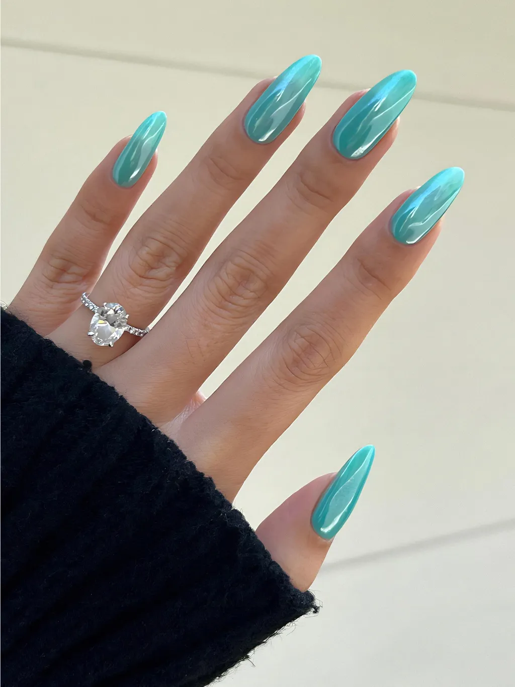 Pool water nails.