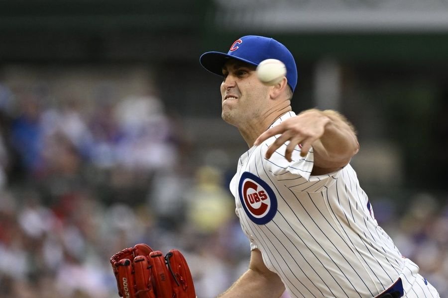 MLB: St. Louis Cardinals at Chicago Cubs