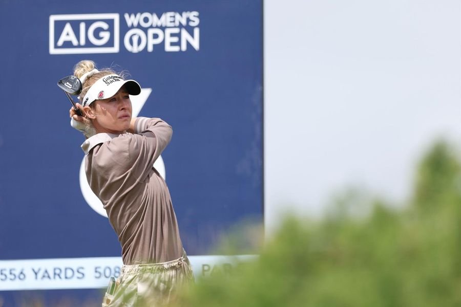 Nelly Korda at AIG Women's Open