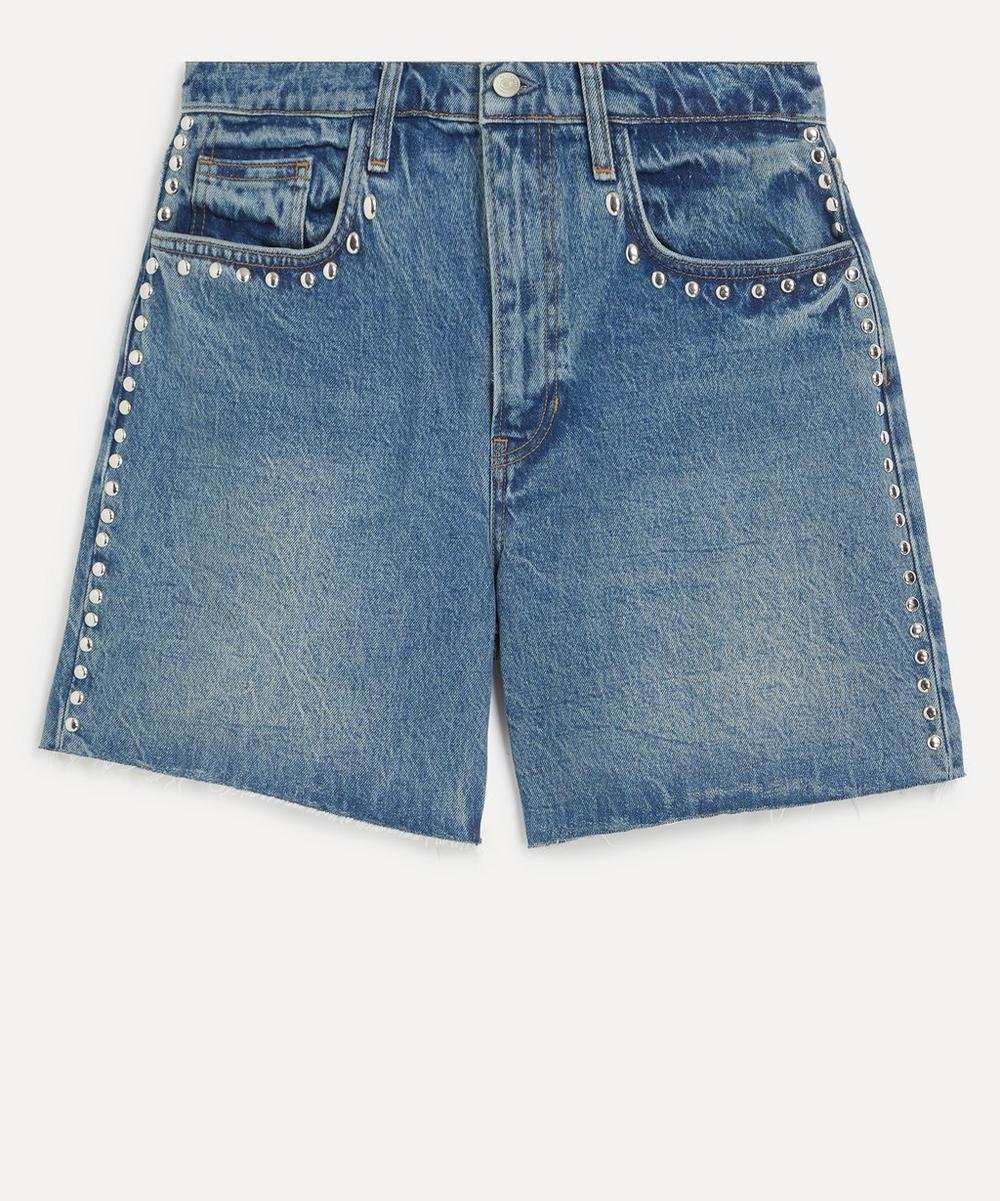 Raye Mid-Rise 6” Relaxed Jean Shorts 
