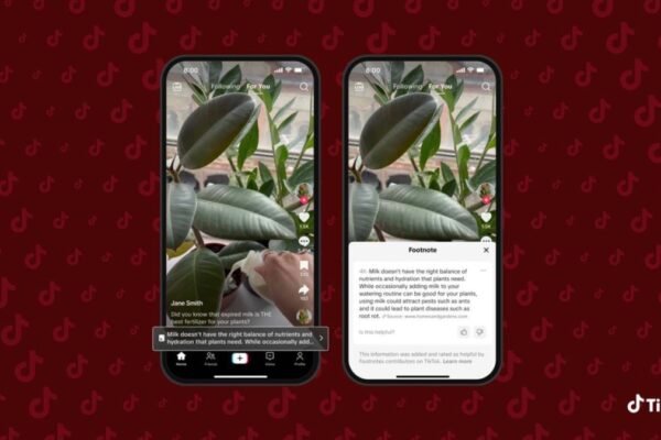 Footnotes, TikTok’s crowdsourced fact-checks, launches in the US