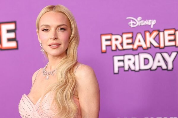 Lindsay Lohan’s Freakier Friday Premiere Glow Was All Sunscreen
