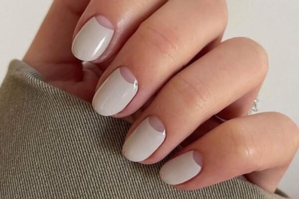 Half-Moon Nails Are the Fun Alternative to the French Mani