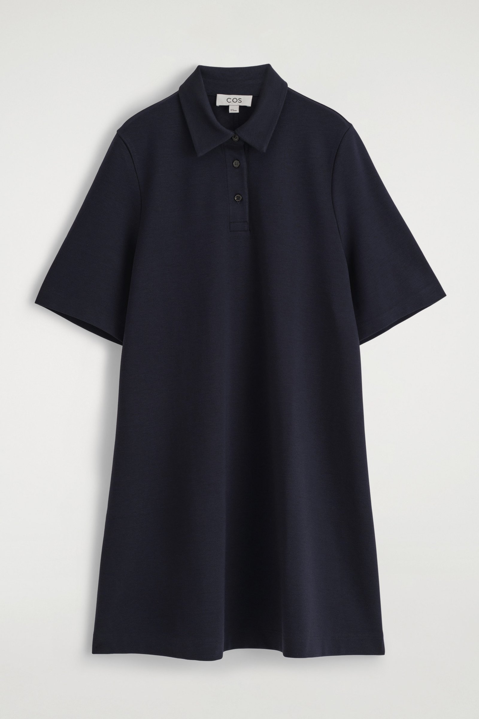 Jersey Polo Mini Dress