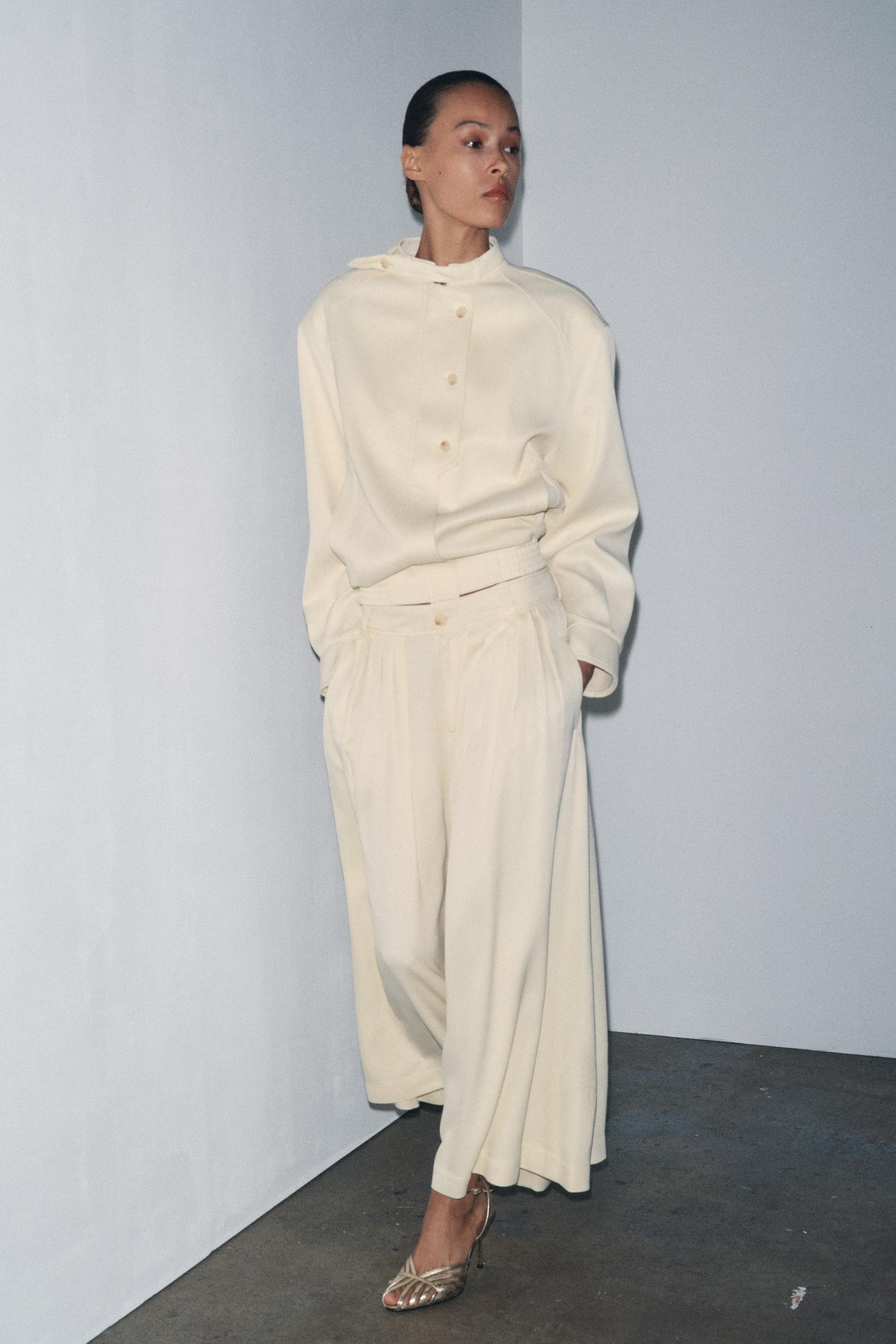 Zw Collection Button-Up Jacket