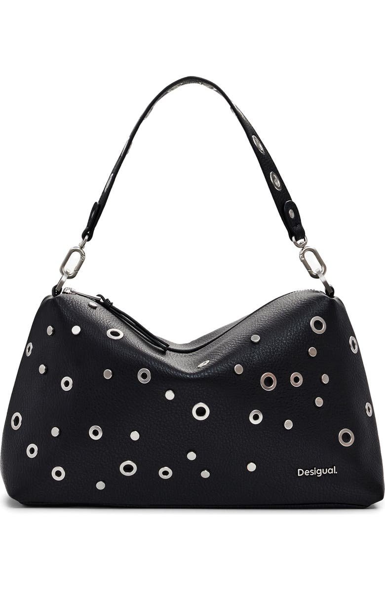 Faux Leather Shoulder Bag
