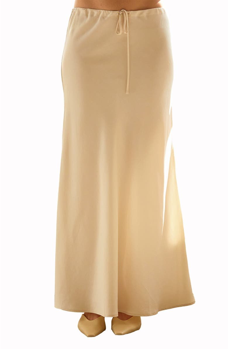 Bias Lyocell Maxi Skirt