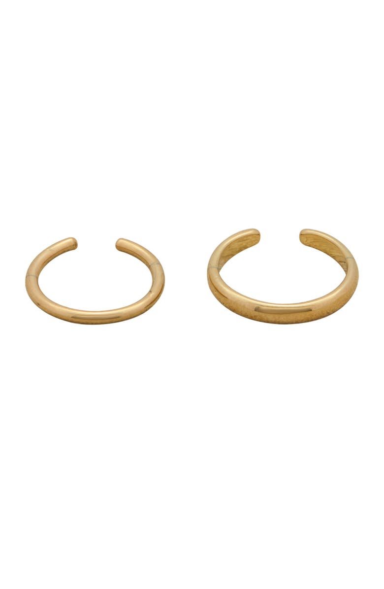 Set of 2 Adjustable Toe Rings