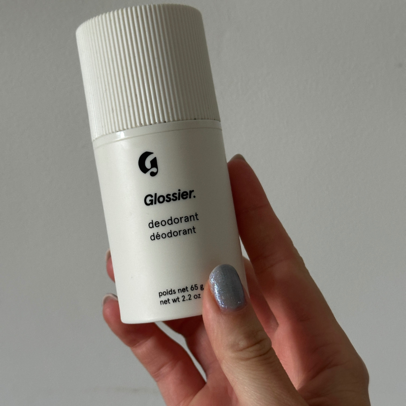 A photo of the Glossier Deodorant stick