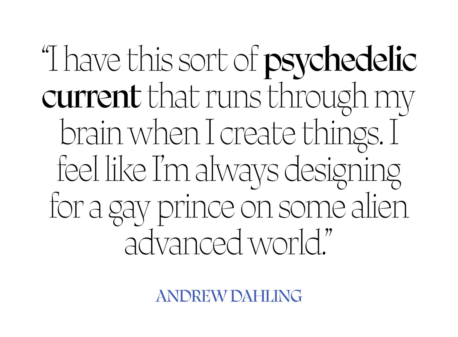 Pull quote from Andrew Dahling.