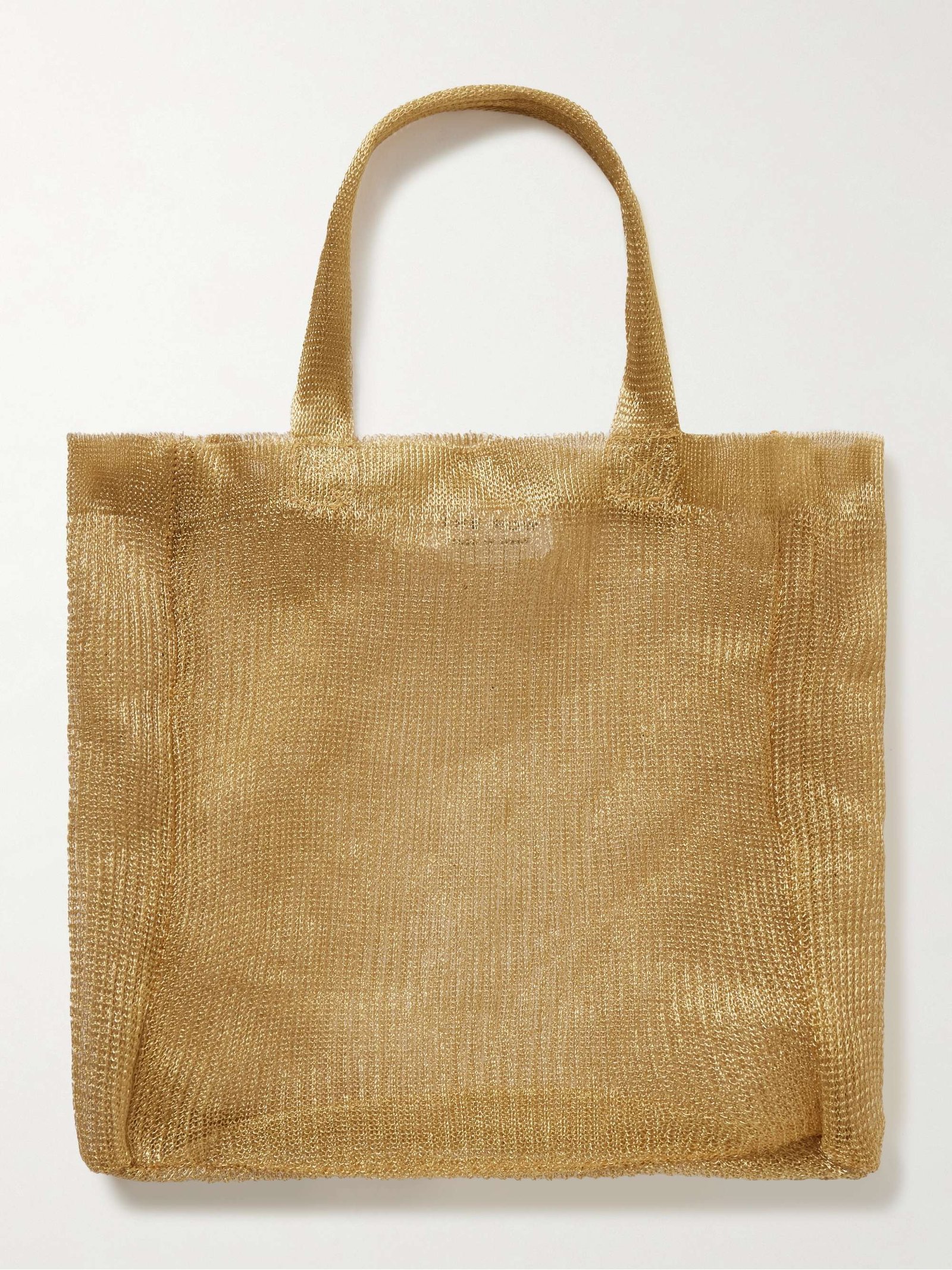 Imogen Mini Metallic Mesh Tote
