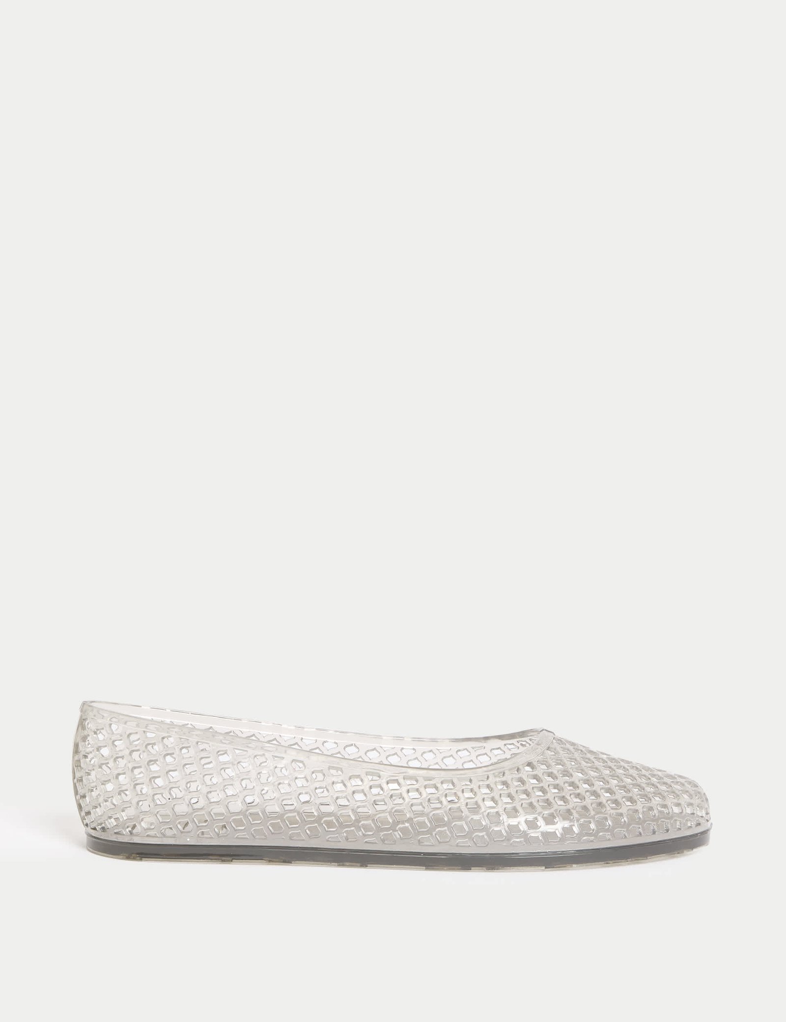 Jelly Slip on Ballet Pumps