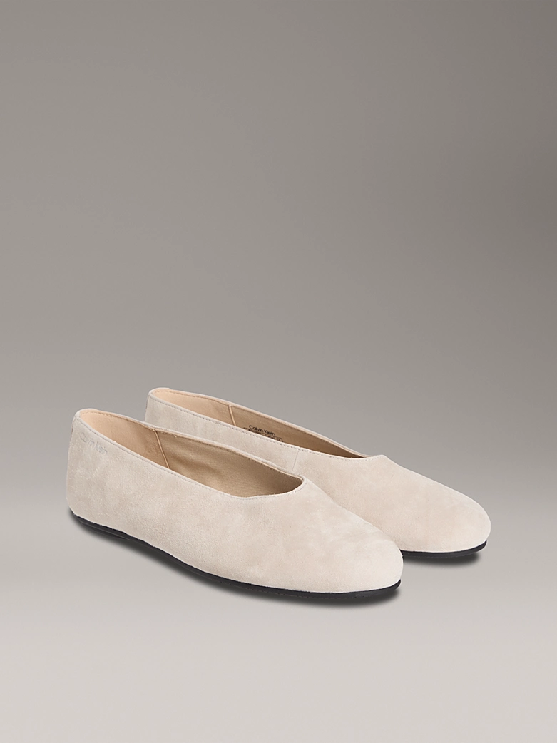 Calvin Klein, Suede Ballerinas