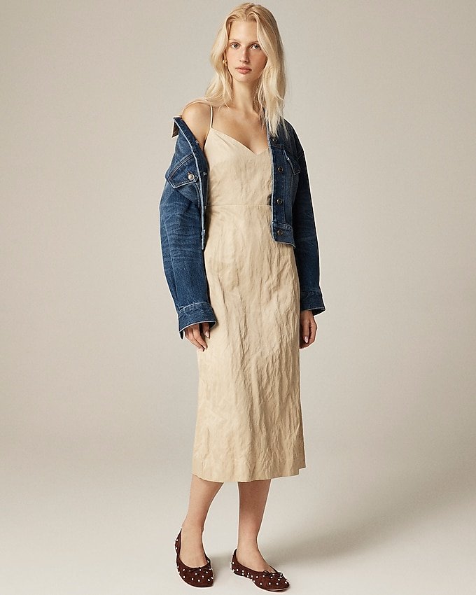 Natasha Dress in Memory Poplin