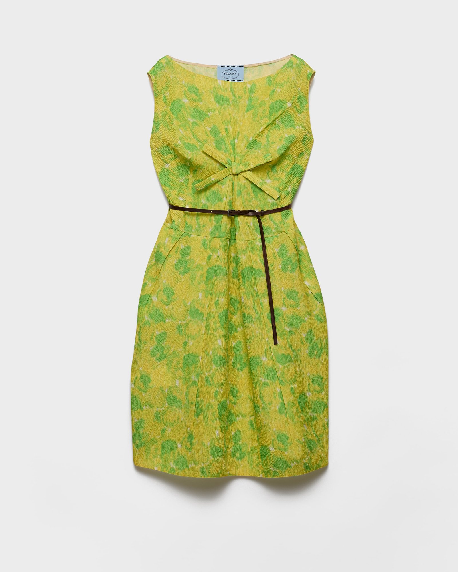 Floral Print Cloquet Dress