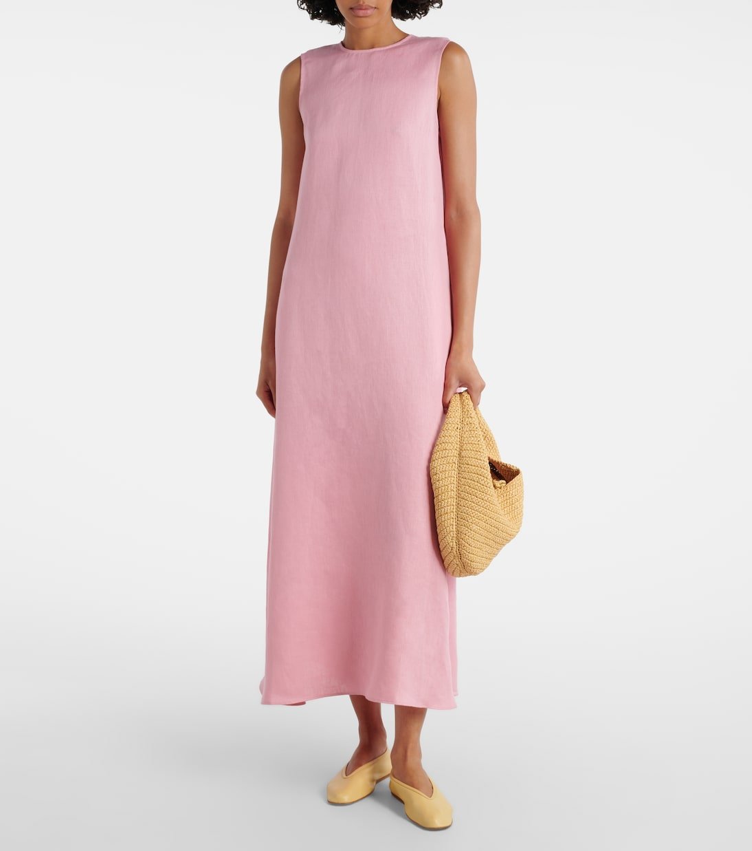Tallin Linen Midi Dress