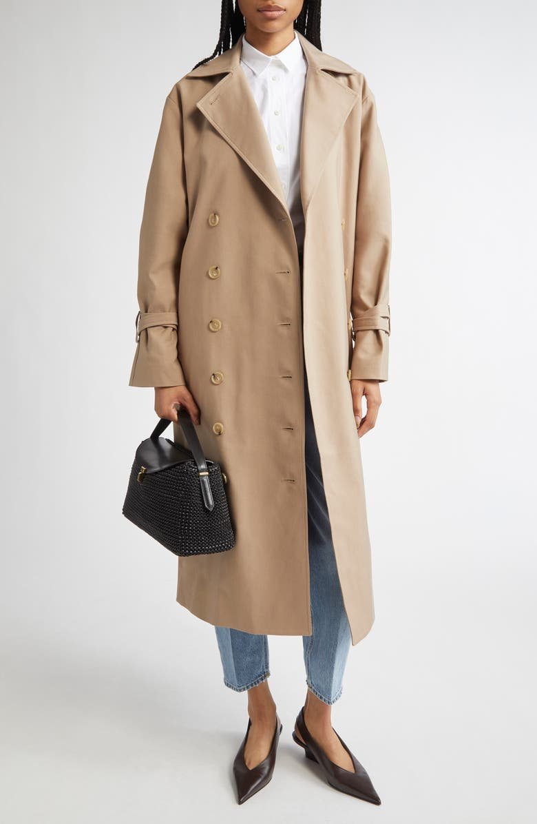 Signature Water Repellent Trench Coat