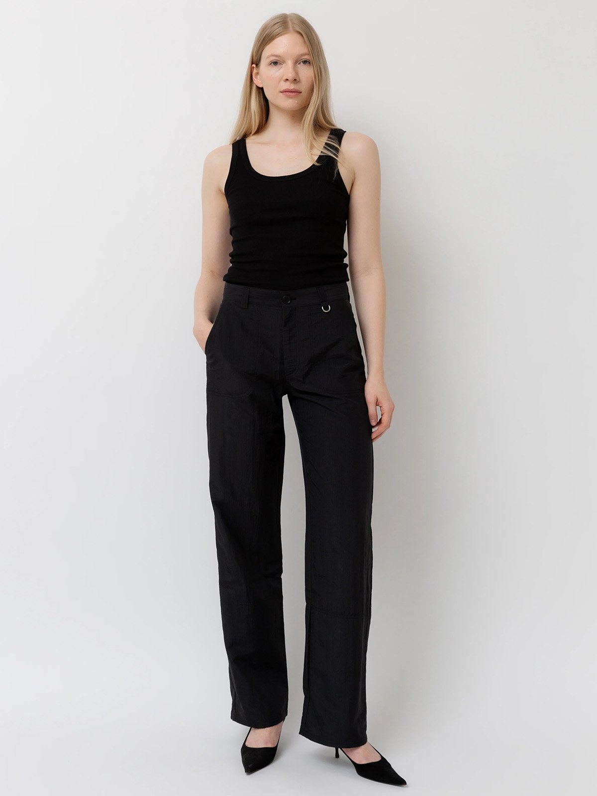 Jeanette Trousers - Black / Xs