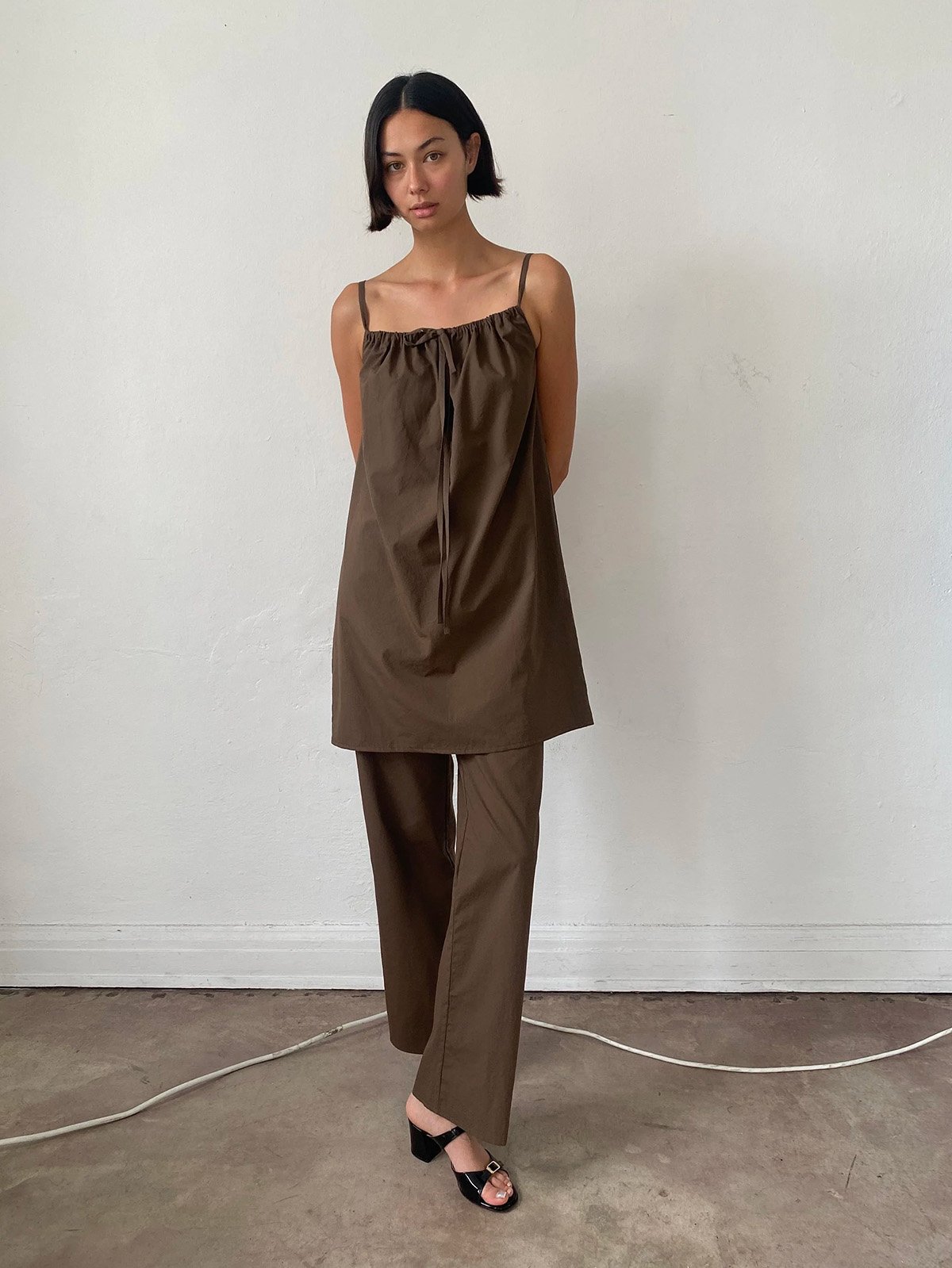 Bow Dress - Chocolate — Brooke Callahan