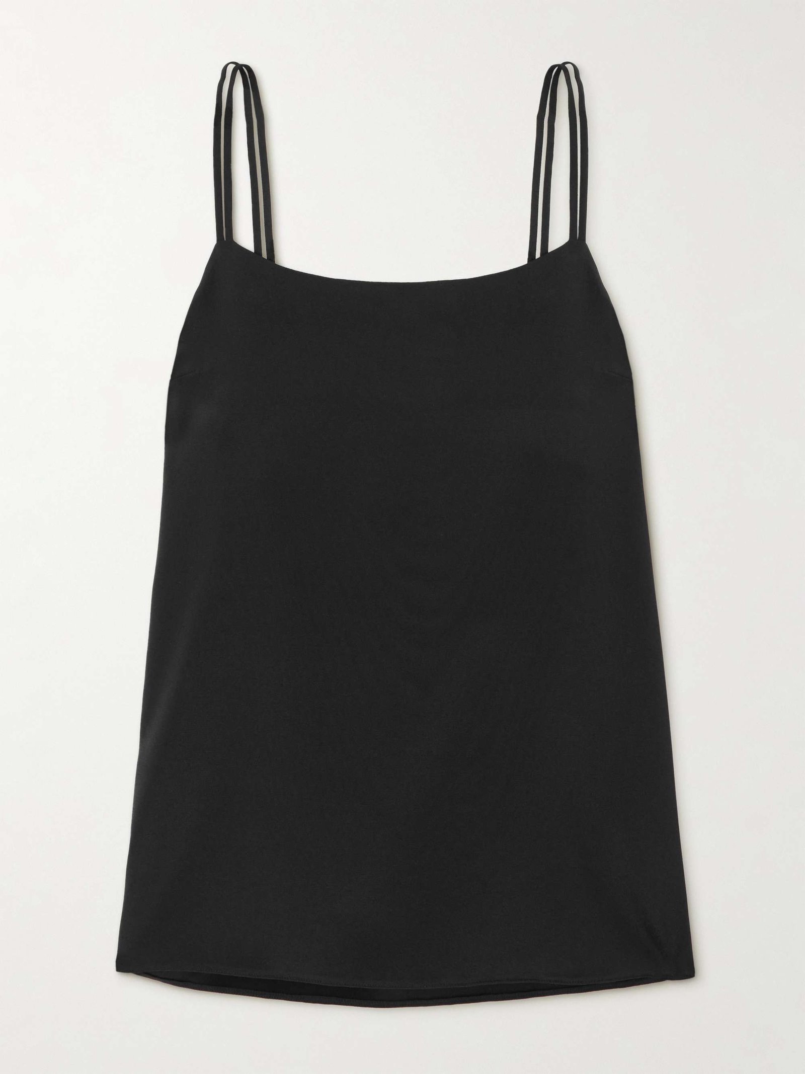 Kansas Silk-Blend Crepe Top