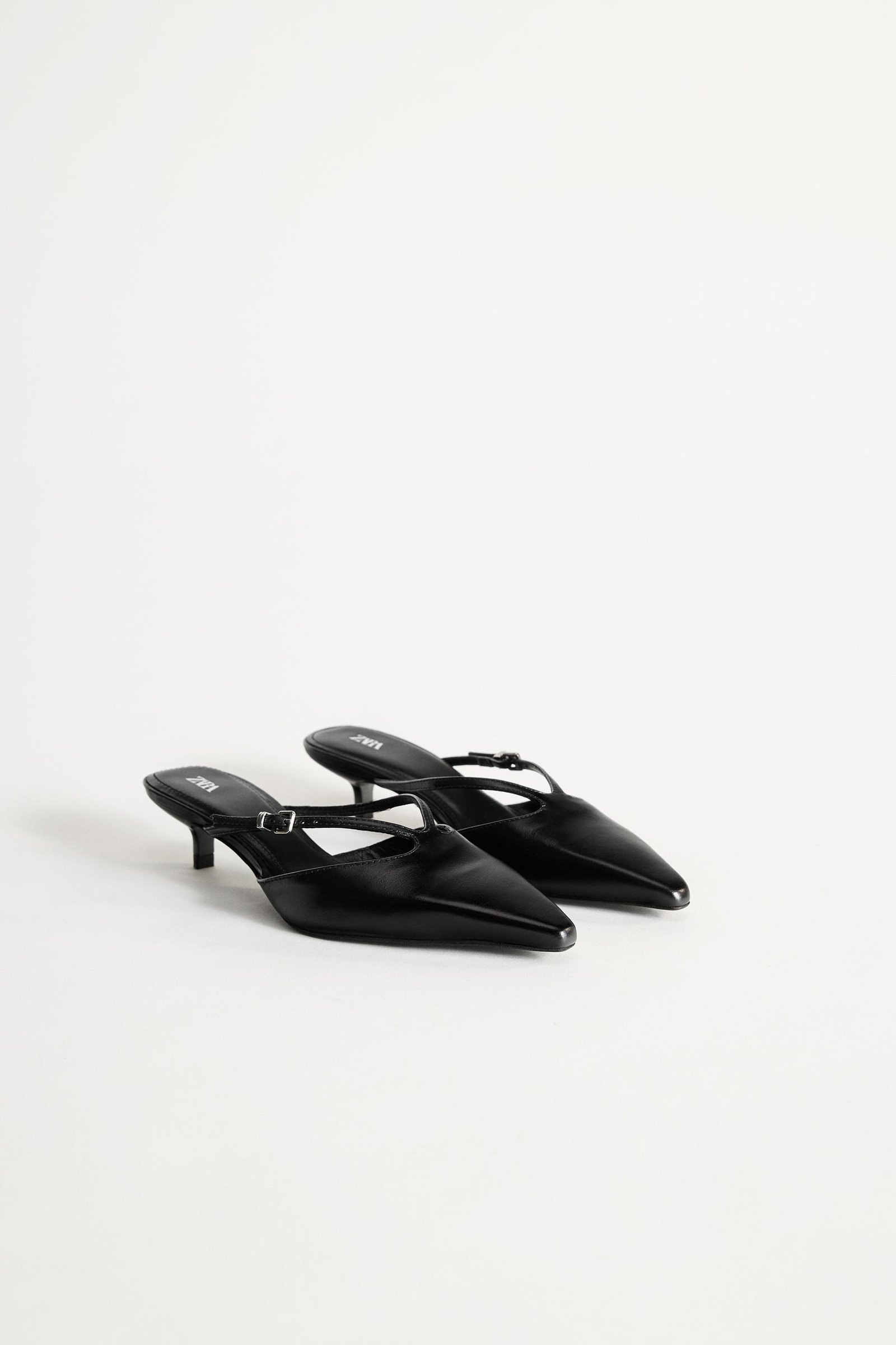 Leather High-Heel Mules 50th Anniversary