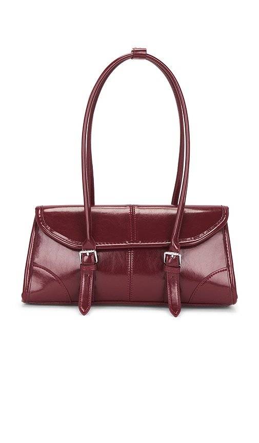 Delphine Double Buckle Shoulder Bag