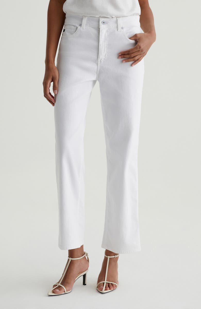 Brinley Mid Rise Ankle Straight Leg Jeans