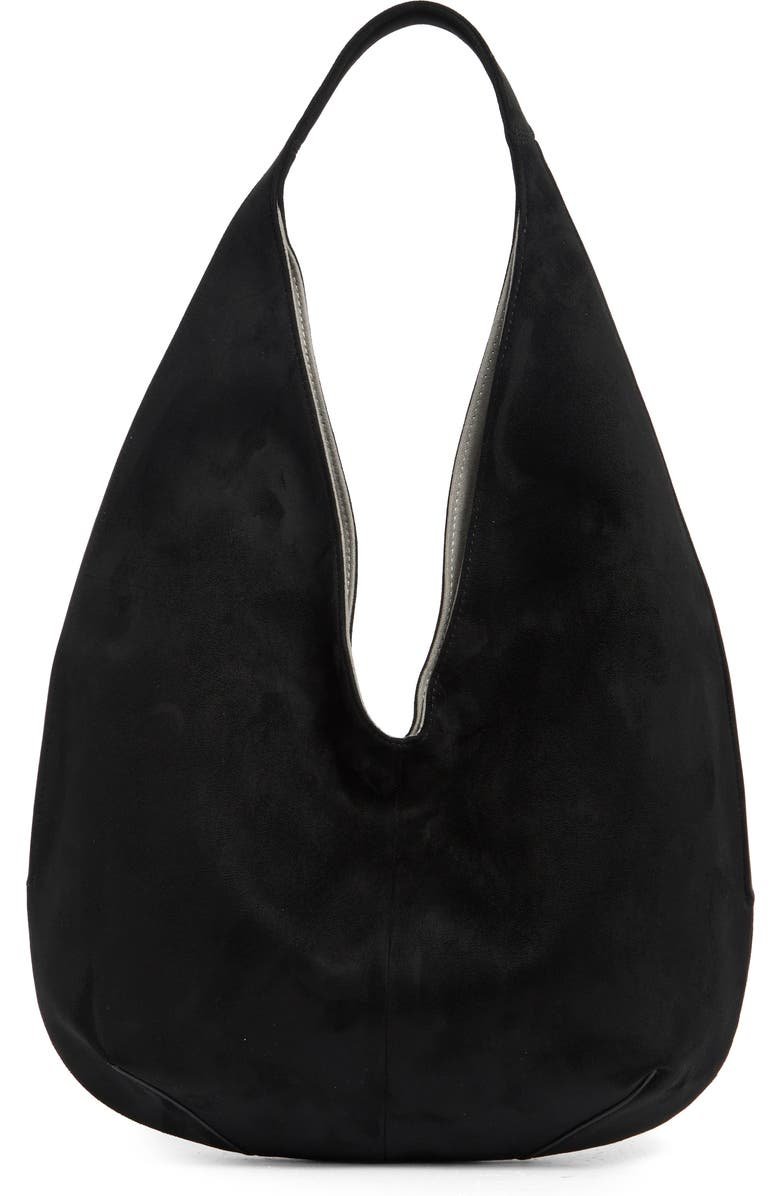 Dara Faux Suede Hobo Bag