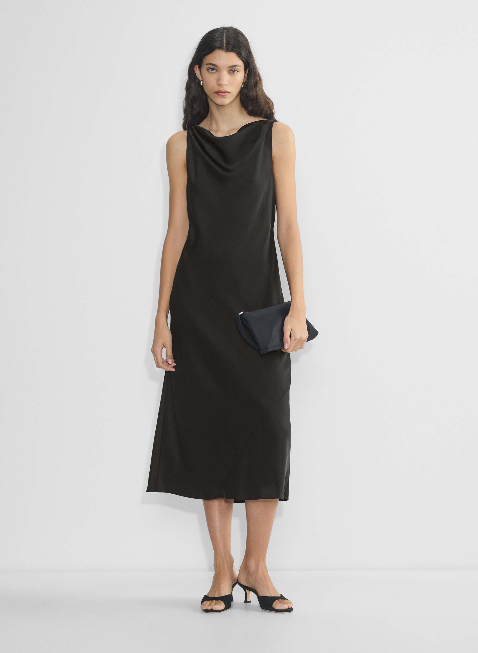 Wilfred, Goddess Satin Dress