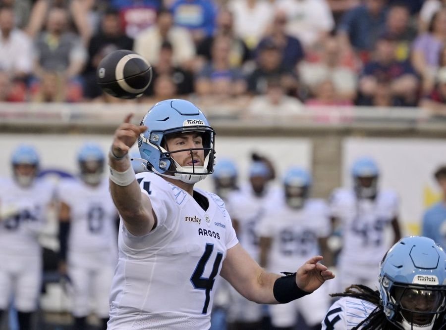 CFL: Toronto Argonauts at Montreal Alouettes