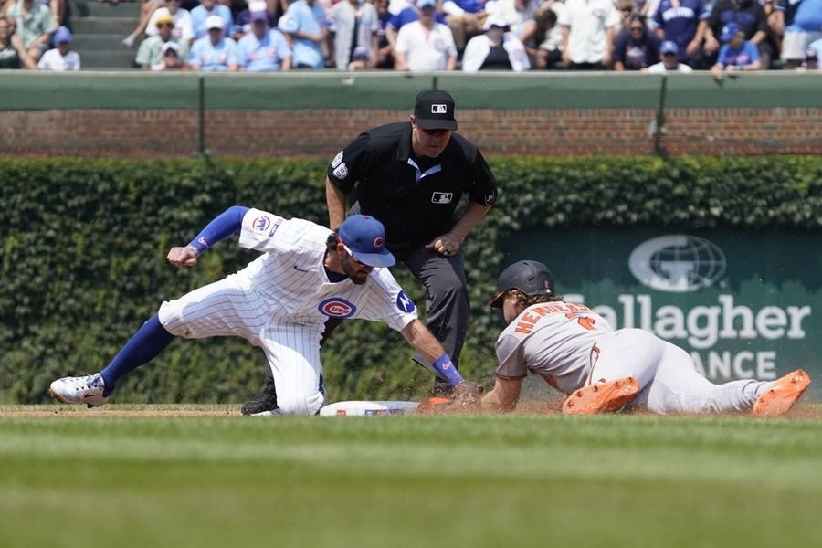 MLB: Baltimore Orioles at Chicago Cubs