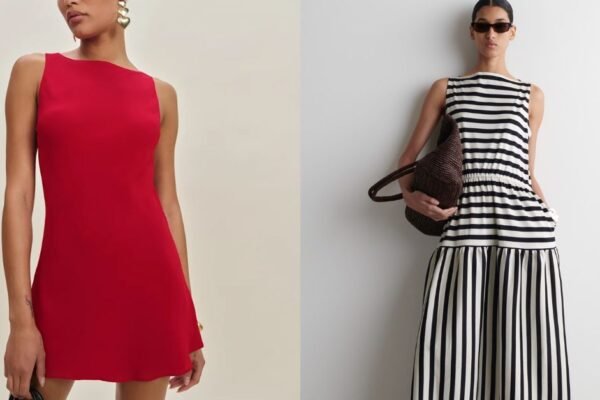 21 of the Best Boat-Neck Dresses You Can Buy Right Now