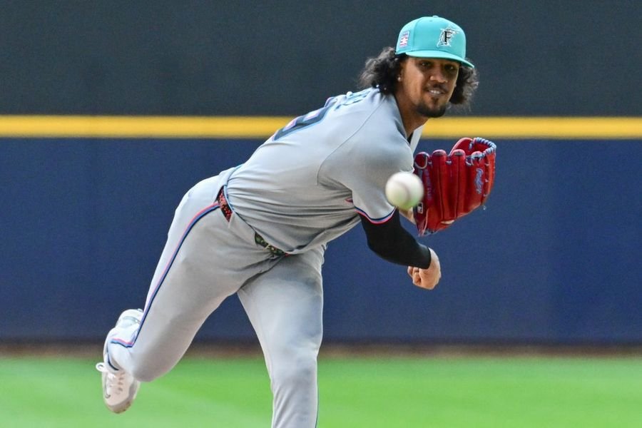 MLB: Miami Marlins at Milwaukee Brewers