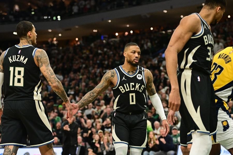 NBA: Playoffs-Indiana Pacers at Milwaukee Bucks