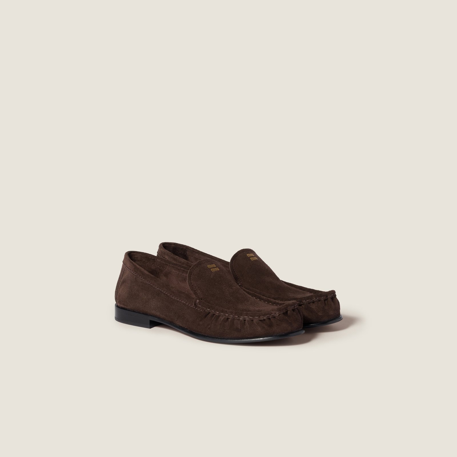 Suede Loafers