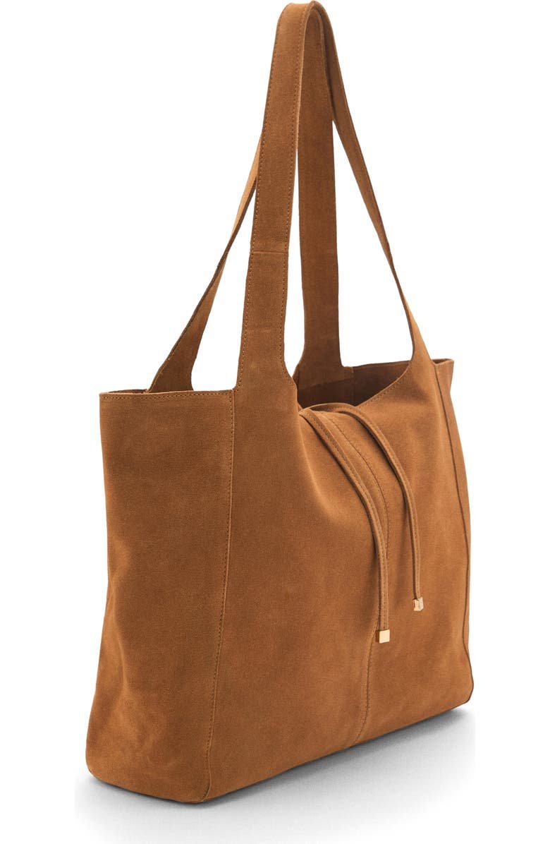 Suede Shopper Tote