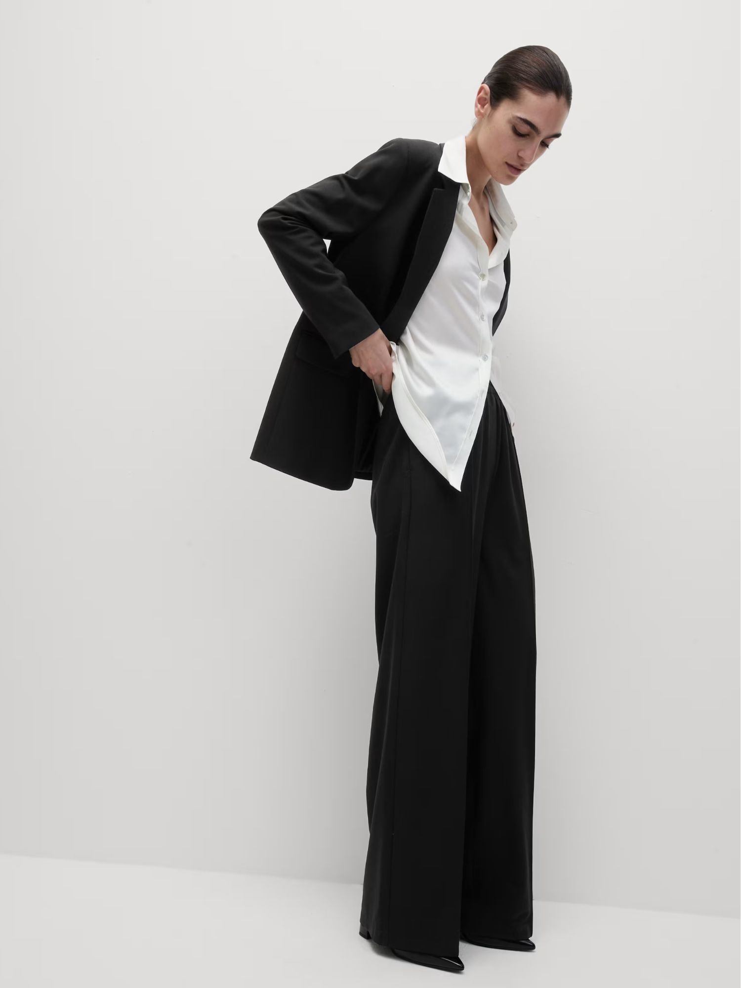 M&amp;S Wide-leg Trousers