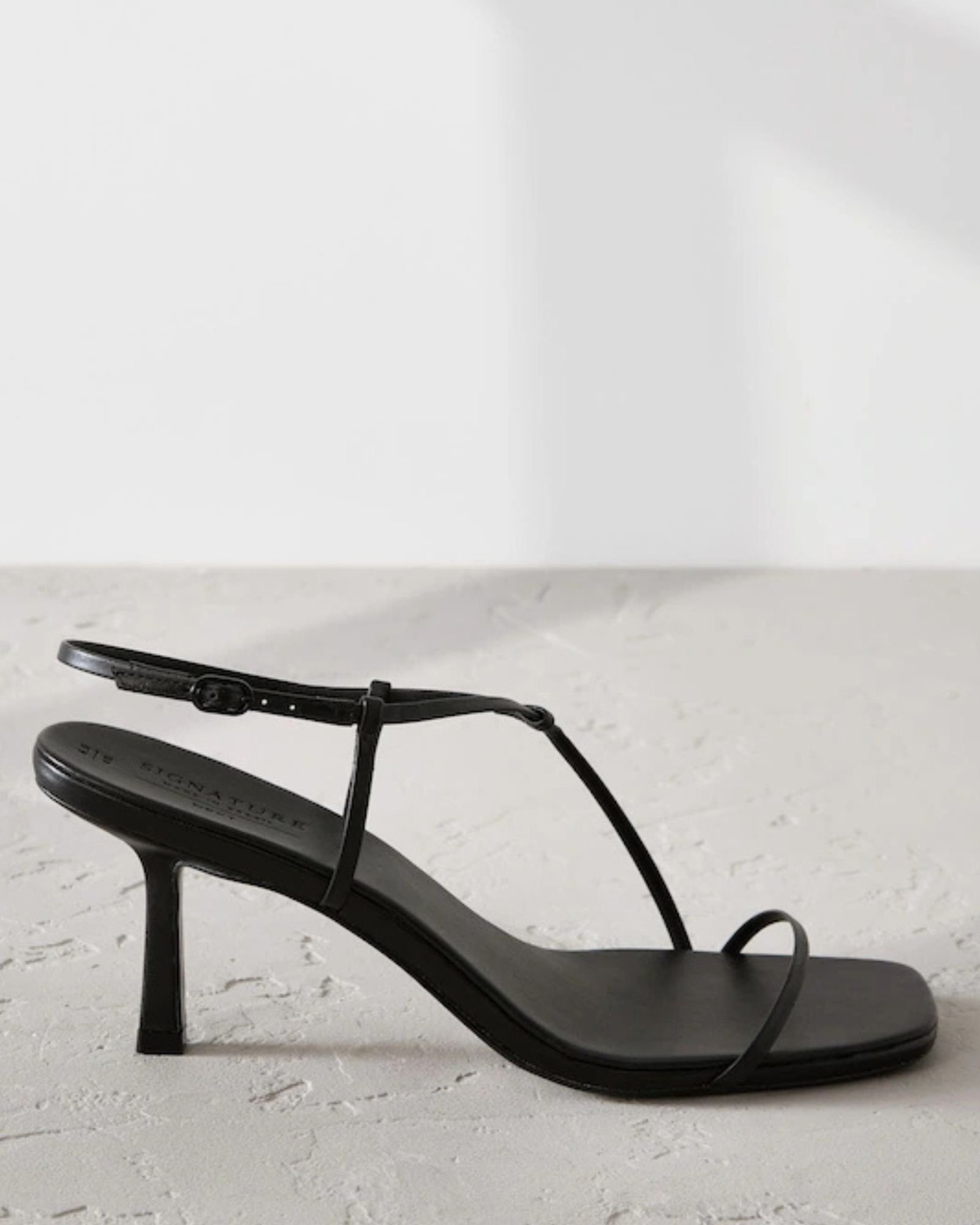 Next Skinny Signature Premium Leather Strappy Heels