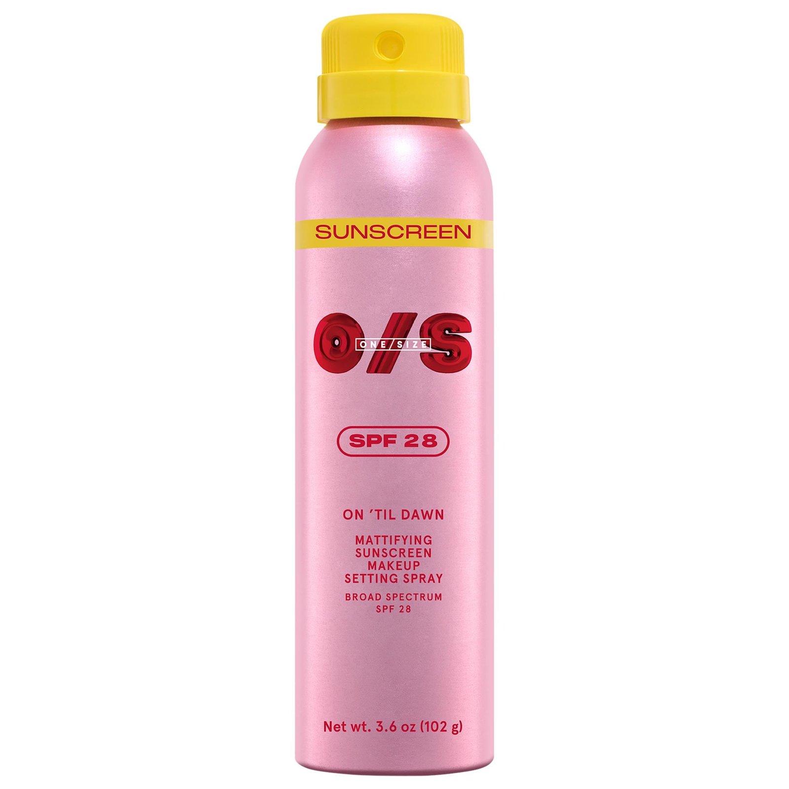 On 'til Dawn Mattifying Sunscreen Makeup Setting Spray Spf 28