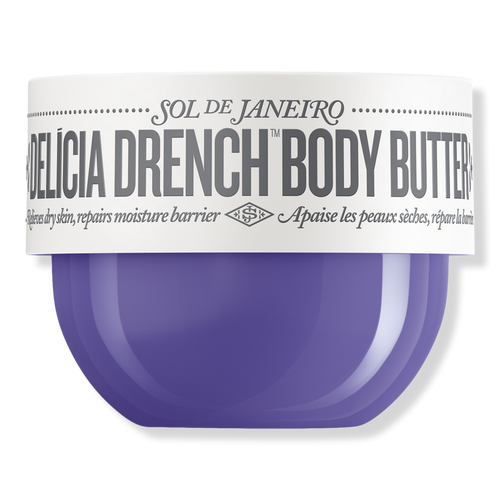 Del&iacute;cia Drench Deeply Moisturizing Body Butter for Dry Skin - 2.5 Oz